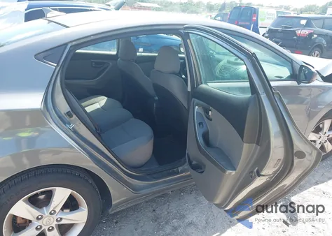 2013 Hyundai Elantra Gls from USA, damaged, VIN 5NPDH4AE4DH360702